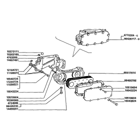 scambiatore di calore iveco 4770264 98428717