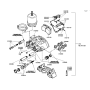 kit revisione pinza freno knorr k000375 iveco 42541061