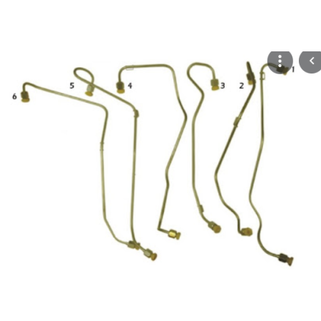 serie tubi/cannette sagomate iniezione f 315 minerva iveco 98421233