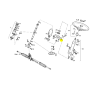 piastrina albero sterzo iveco 93805649