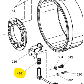 sensore giri ruota abs iveco 42536257