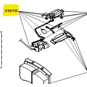 kit indicatore di usura freni knorr K000684 iveco 42554954