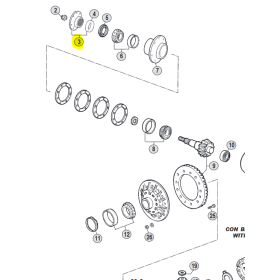 manicotto ponte Rockwel iveco 42554977 93160128
