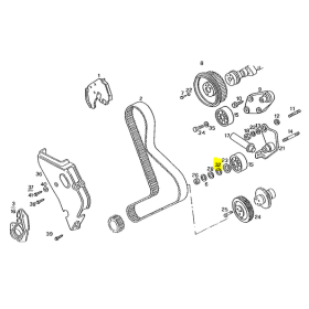 distanziale cinghia distrib daily/ducato 2.8jtd iveco 98479895 503643787