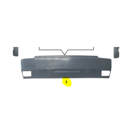 paraurti anteriore 380 euroclass iveco 4867865