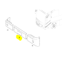 paraurti centrale tourino mercedes a4448850101