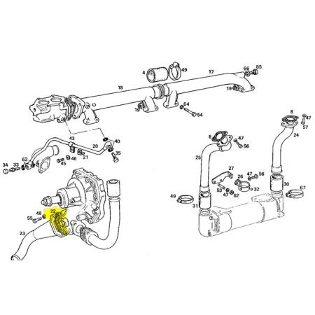 guarnizione piana motore iveco 98451498 1904877