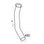 tubo gas di scarico posteriore iveco motore 42004852