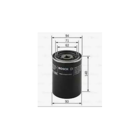 filtro olio idraulico con valvola avvitamento iveco 61584009 1902135