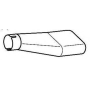 terminale di scarico motore iveco 500322010