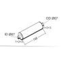 silenziatore scarico centrale iveco 4792654 8583864, 8583863
