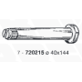 perno filettato per puntoni/barre di reazione trasversale M40x1,5 L 144 iveco 4724473
