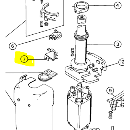 microinterruttore cilindro porta iveco 8194568