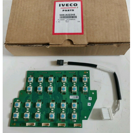 pulsantiera multiplexer/scheda elettronica comandi iveco 5001022348