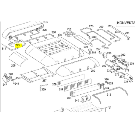 centralina climatizzazione wabco 446196000 mercedes a0008357536 A0004465028
