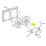 mozzo comando ventilatore citaro mercedes a6285060714