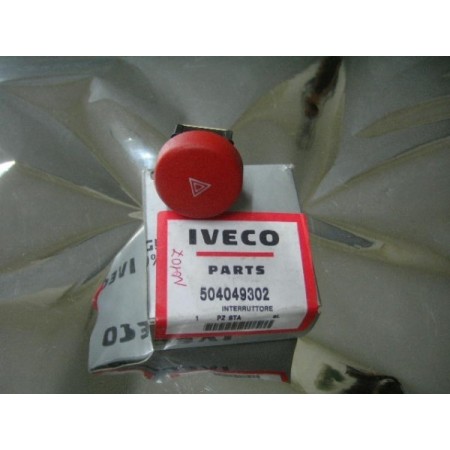 interruttore luci emergenza iveco 504049302 500326483