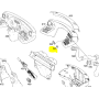 copertura a tre tasti per centralina mercedes a0005410105