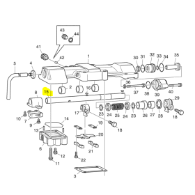 albero selettore marce cambio serie 4 scania 1447742