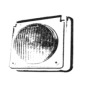 trasparente fanalino posteriore retromarcia iveco 8122984