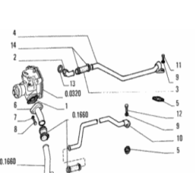 tubo/manicot flessib raff scambiatore mot dm18 iveco 12077086 98434883