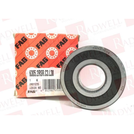 cuscinetto a rulli  25x62x17mm fag 6305.2rsr