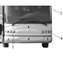 cornice faro anteriore sx domino iveco 71900426