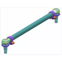 tirante longitudinale cono 30mm d tubo 38 L604 iveco 504018927