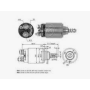 elettromagnete solenoide 3,5-4hp 3 fori 24v bosch 0331402206 iveco 79033664 9959806 9984108
