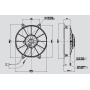 elettroventola marca spal va15-bp70 ll 51a 24v dm 255mm elven
