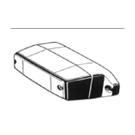 piastra fanalino luce targa 8451027