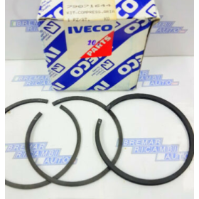 kit segmenti pistone compressore aria dm 80 iveco 79071644 93161305