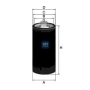 filtro olio 1 1/8-16 UNF, valv bloc arr ufi 2327600 renault 4000151830