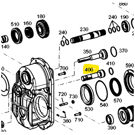 albero cambio zf 1290330020 iveco 42490515