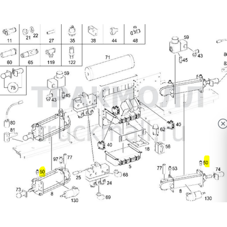 raccordo aria porte ad innesto rapido e filettato mercedes a0009975971