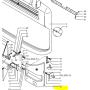 fianchetto anteriore sx 231, 240 breda d039015