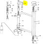supporto alluminio super asta comando porta rotraslante iveco 8468142