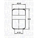sospensione aria completa cfg 96898 iveco 93195789 140054