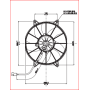 elettroventilatore 24v dm 303mm spal va15-bp70 my way iveco 42471054