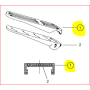 copripedale pedale freno wabco 4613189202 iveco 93162155 breda 0189504