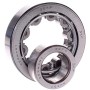 cuscinetto una corona cilindrico radiale acciaio 35x100x25 skf nu407