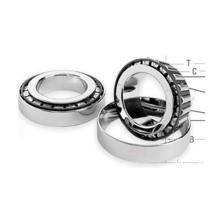 cuscinetto rulli conici fila singola 50x90x23 timken np414027 NP3477237