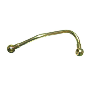 tubo rigido sagomato acqua con occhielli dm 14 ambo i lati iveco 4756237 98430342