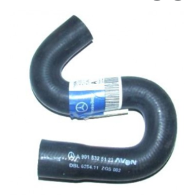 tubo a S gomma  mercedes a9018325123