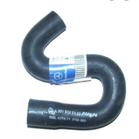 tubo a S gomma  mercedes a9018325123