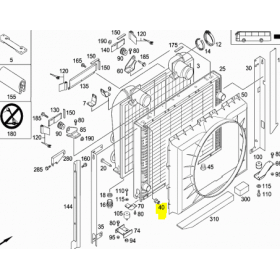vite di espurgo aria circuito di raffreddamento mercedes a0005011607