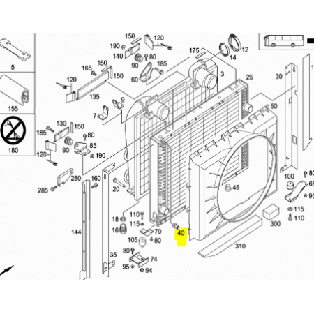 vite di espurgo aria circuito di raffreddamento mercedes a0005011607