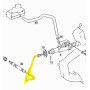 tubo olio cilindro secondario frizione mercedes a9012901813