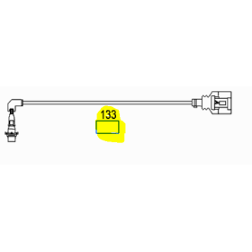 cavo elettrico per sonda terminale di scarico mercedes a4571507433