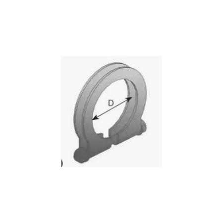 collare di fissaggio scarico 92-96 iveco 4839514
